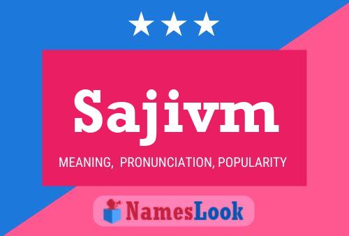 Sajivm Naam Poster