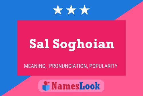 Sal Soghoian Naam Poster