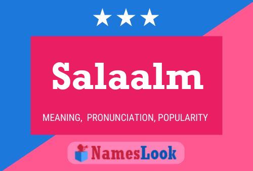 Salaalm Naam Poster