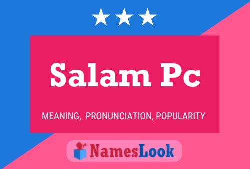 Salam Pc Naam Poster