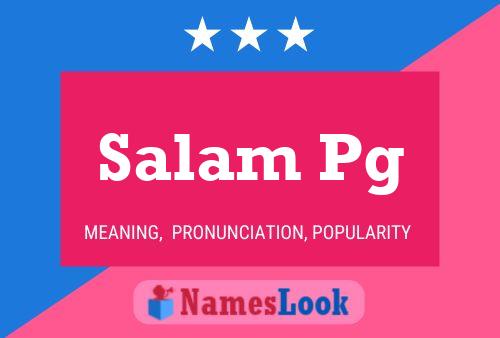 Salam Pg Naam Poster