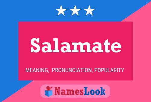 Salamate Naam Poster