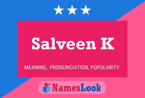 Salveen K Naam Poster