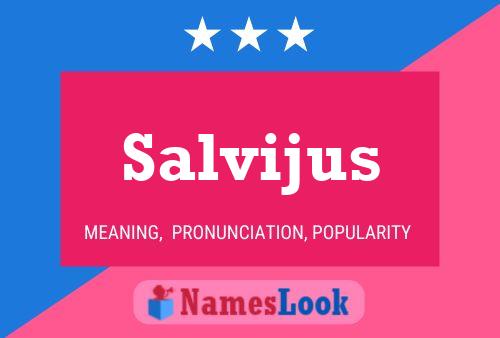 Salvijus Naam Poster