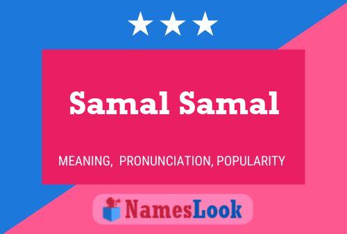 Samal Samal Naam Poster