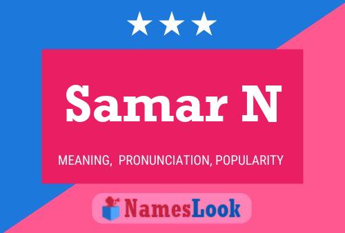 Samar N Naam Poster