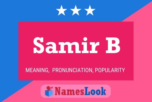 Samir B Naam Poster