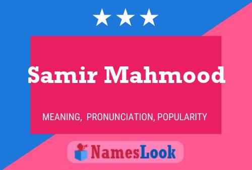 Samir Mahmood Naam Poster