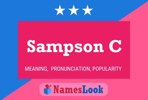 Sampson C Naam Poster