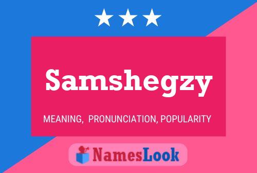 Samshegzy Naam Poster