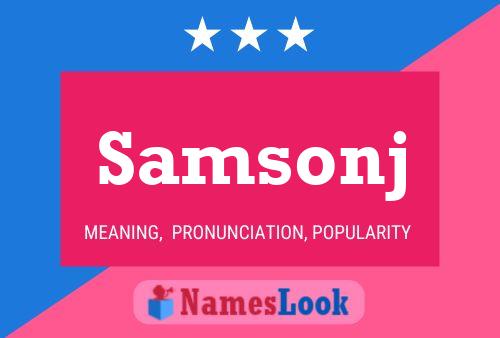 Samsonj Naam Poster