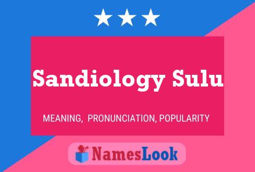 Sandiology Sulu Naam Poster