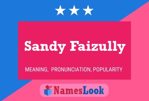 Sandy Faizully Naam Poster