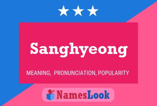 Sanghyeong Naam Poster