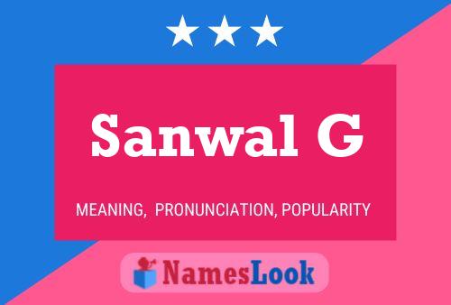 Sanwal G Naam Poster