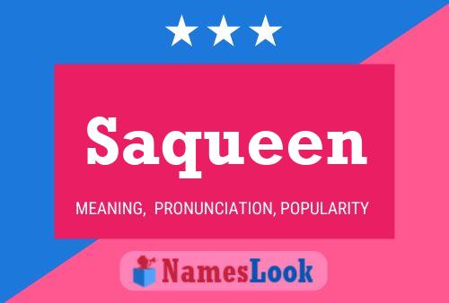 Saqueen Naam Poster