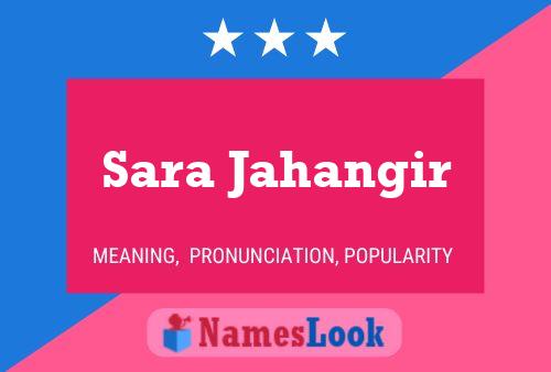 Sara Jahangir Naam Poster