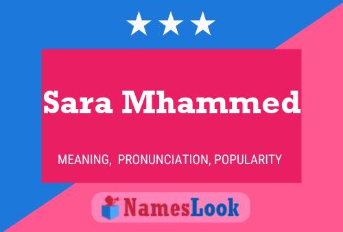 Sara Mhammed Naam Poster