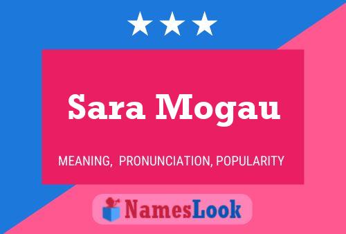 Sara Mogau Naam Poster