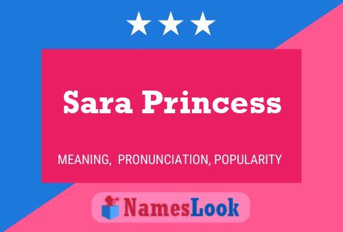 Sara Princess Naam Poster