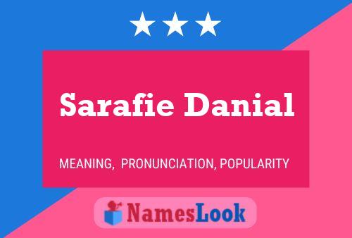 Sarafie Danial Naam Poster