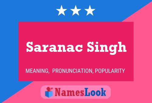 Saranac Singh Naam Poster