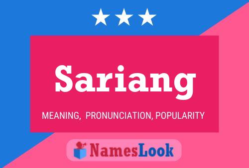 Sariang Naam Poster