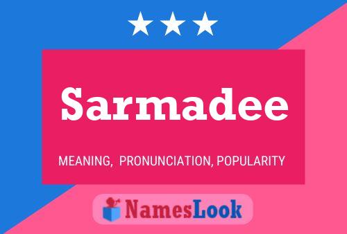 Sarmadee Naam Poster