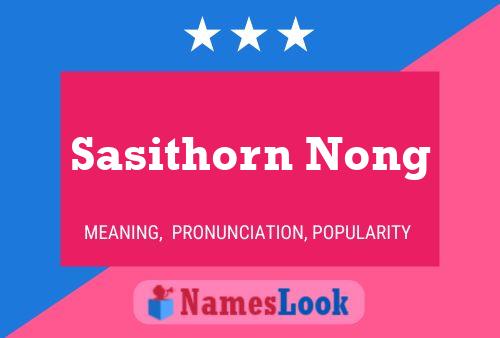 Sasithorn Nong Naam Poster