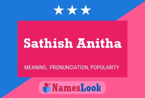 Sathish Anitha Naam Poster