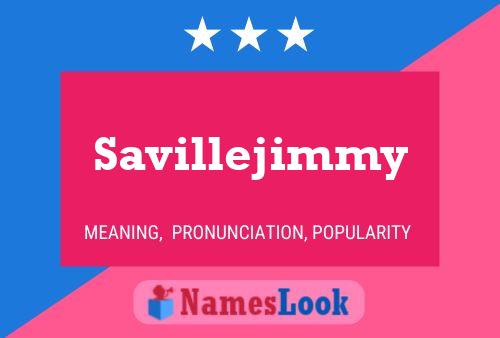 Savillejimmy Naam Poster