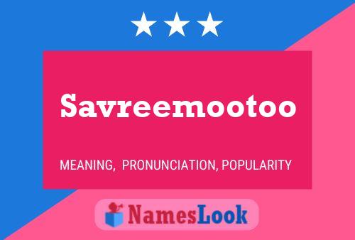 Savreemootoo Naam Poster