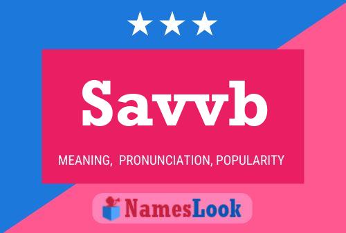 Savvb Naam Poster