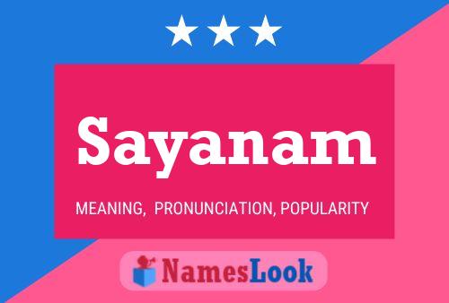 Sayanam Naam Poster