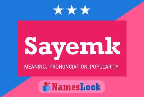 Sayemk Naam Poster