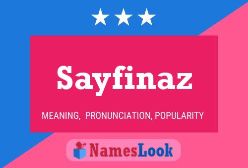 Sayfinaz Naam Poster