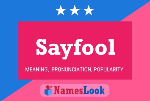 Sayfool Naam Poster