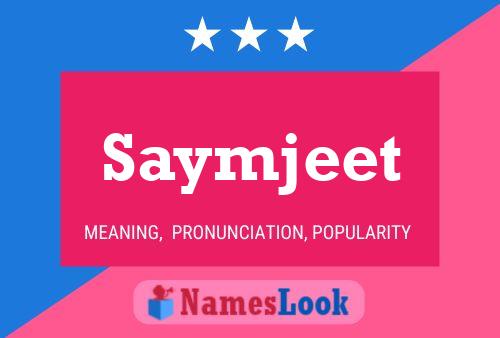 Saymjeet Naam Poster