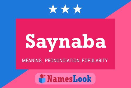 Saynaba Naam Poster