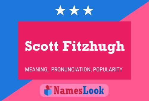 Scott Fitzhugh Naam Poster