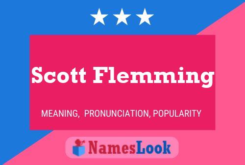 Scott Flemming Naam Poster