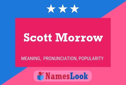 Scott Morrow Naam Poster