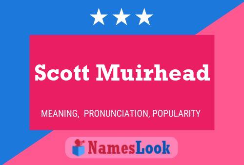 Scott Muirhead Naam Poster