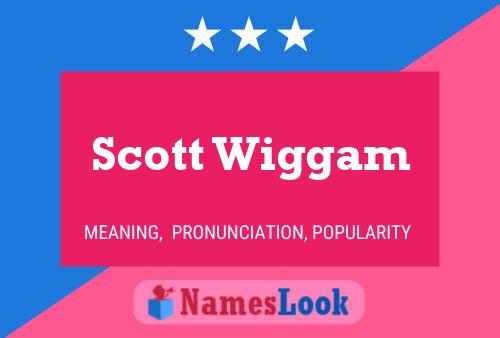 Scott Wiggam Naam Poster