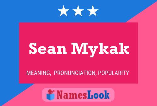 Sean Mykak Naam Poster