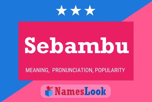 Sebambu Naam Poster