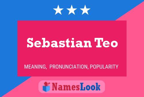 Sebastian Teo Naam Poster