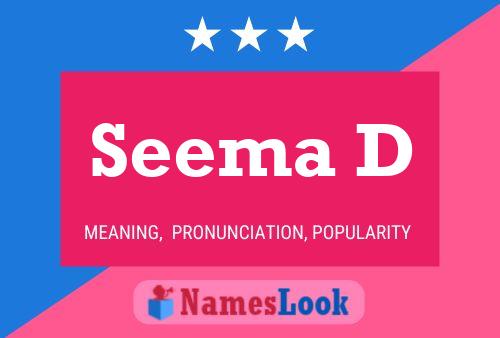 Seema D Naam Poster