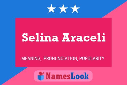 Selina Araceli Naam Poster