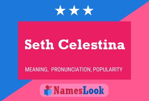 Seth Celestina Naam Poster